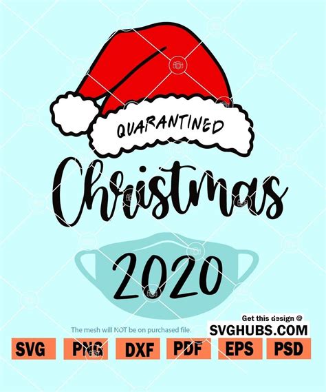 Download Free 2020 Christmas SVG, Christmas Quarantine svg, Christmas 2020,
Quaranti Silhouette